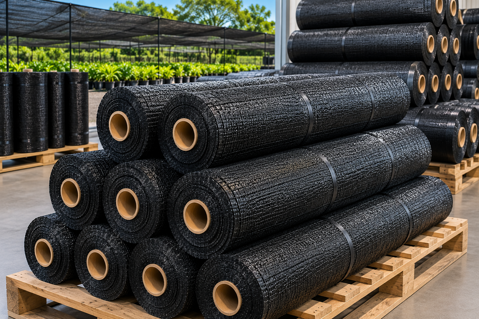 35% Black Premium Shade Cloth Roll — 13 ft x 328 ft